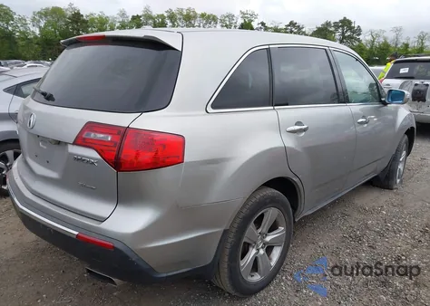 2010 Acura Mdx Technology Package from USA, damaged, VIN 2HNYD2H62AH520414